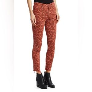 Mother jeans high waisted Looker ankle fray 28
